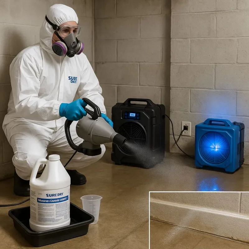Sanitization and Odor Removal process in Burlington, VT